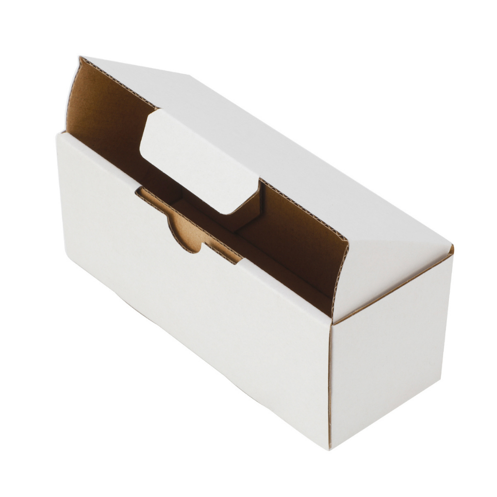 100-Pack White Mailing Boxes (150x60x60mm)