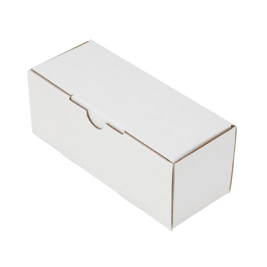 100-Pack White Mailing Boxes (150x60x60mm)