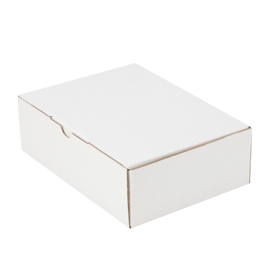 100-Pack White Mailing Boxes (175x130x55mm)